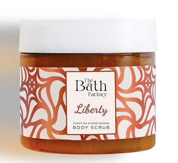 12. THE BATH FACTORY Nemlendirici Ve Arındırıcı Vücut Peelingi - Liberty 300 gr