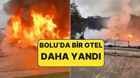 Bolu'da Manzara Yine Aynı: Dün Mühürlenen Otelde Yangın Çıktı