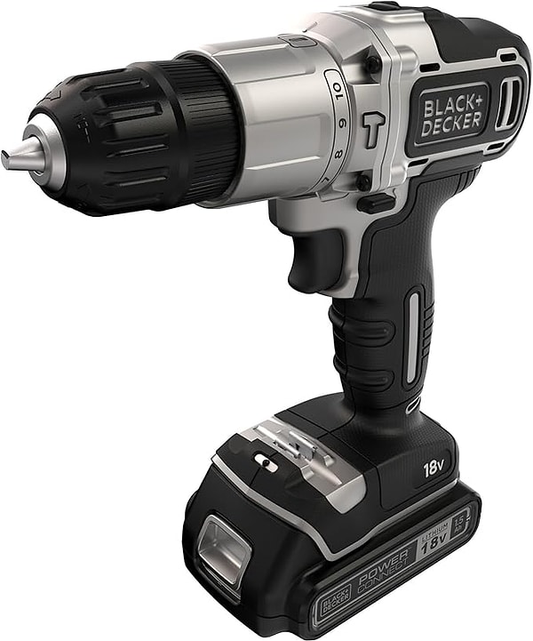 Black+Decker Silver Darbeli Matkap