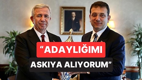 Ekrem İmamoğlu'nun Diploma İptali Sonrası Mansur Yavaş'tan da Tepki Geldi: "Adaylığımı Askıya Alıyorum"