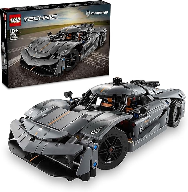 Lego Technic Koenigsegg Jesko Absolut Gri Hiper Araba Yapım Seti