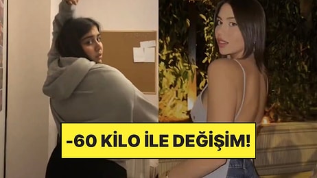 60 Kilo Veren Genç Kadın Değişimini Paylaşmasıyla Viral Oldu