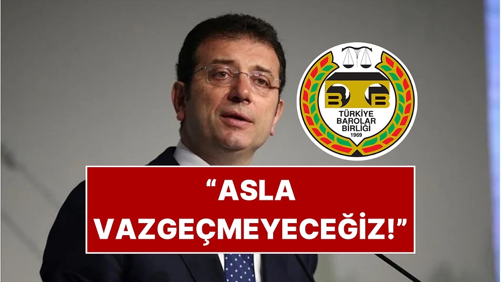 Türkiye Barolar Birliği'nden Diploma İptali Açıklaması: "Temel Hak ve Özgürlüklere Yönelik Açık Bir Tehdit"