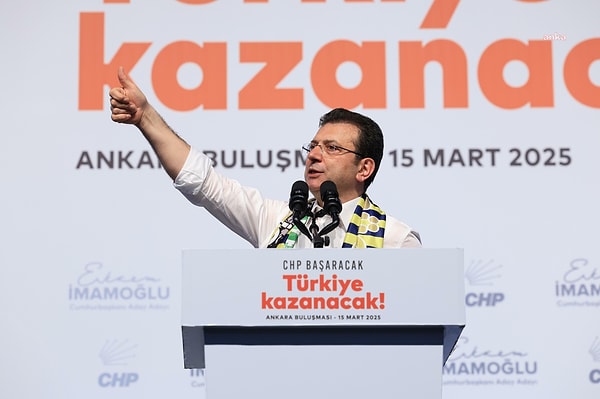 Imamoğlu also accused Erdoğan’s government of pressuring the judiciary and suggested the diploma annulment reflects the president's fear of losing an election.