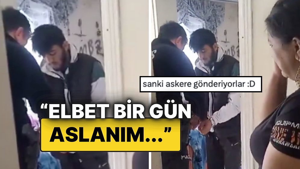 Hakkında Tutuklama Kararı Bulunan Şahıs, Polis Tarafından Yakalanırken Ailesinin Paylaşımı Tepki Çekti