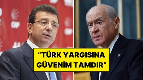 MHP Genel Başkanı Devlet Bahçeli'den Ekrem İmamoğlu Açıklaması