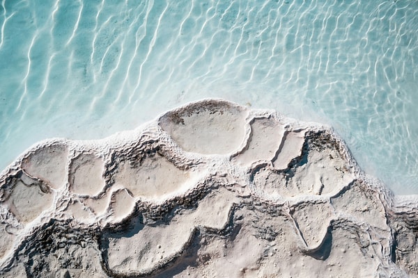 Another must-see is Pamukkale, meaning "Cotton Castle."