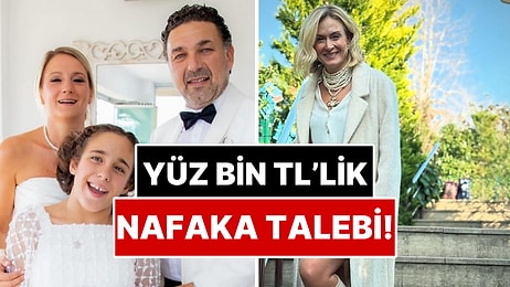 Ceyda Düvenci Eski Eşine Kızı Melisa'nın Bin TL'lik Nafaka Tutarının 100 Bin TL'ye Çıkartılması İçin Dava Açtı