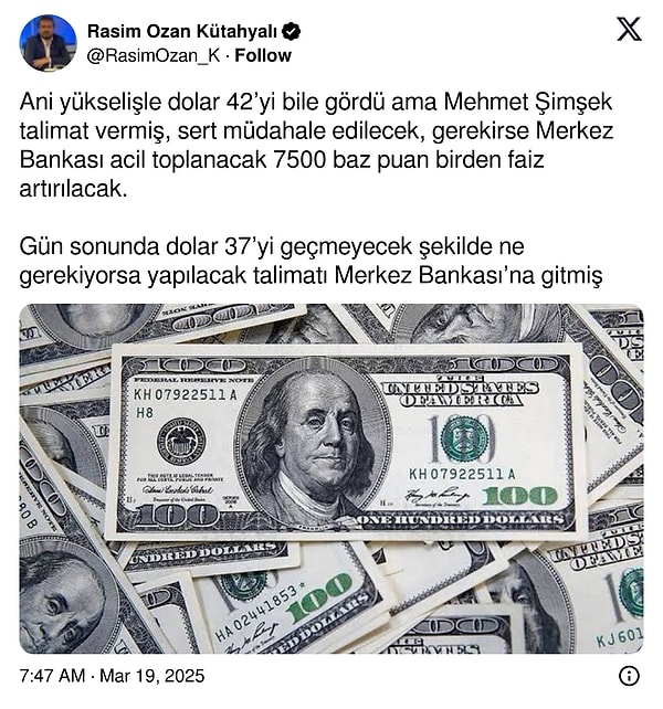 Rasim Ozan Kütahyalı'nın paylaşımı...