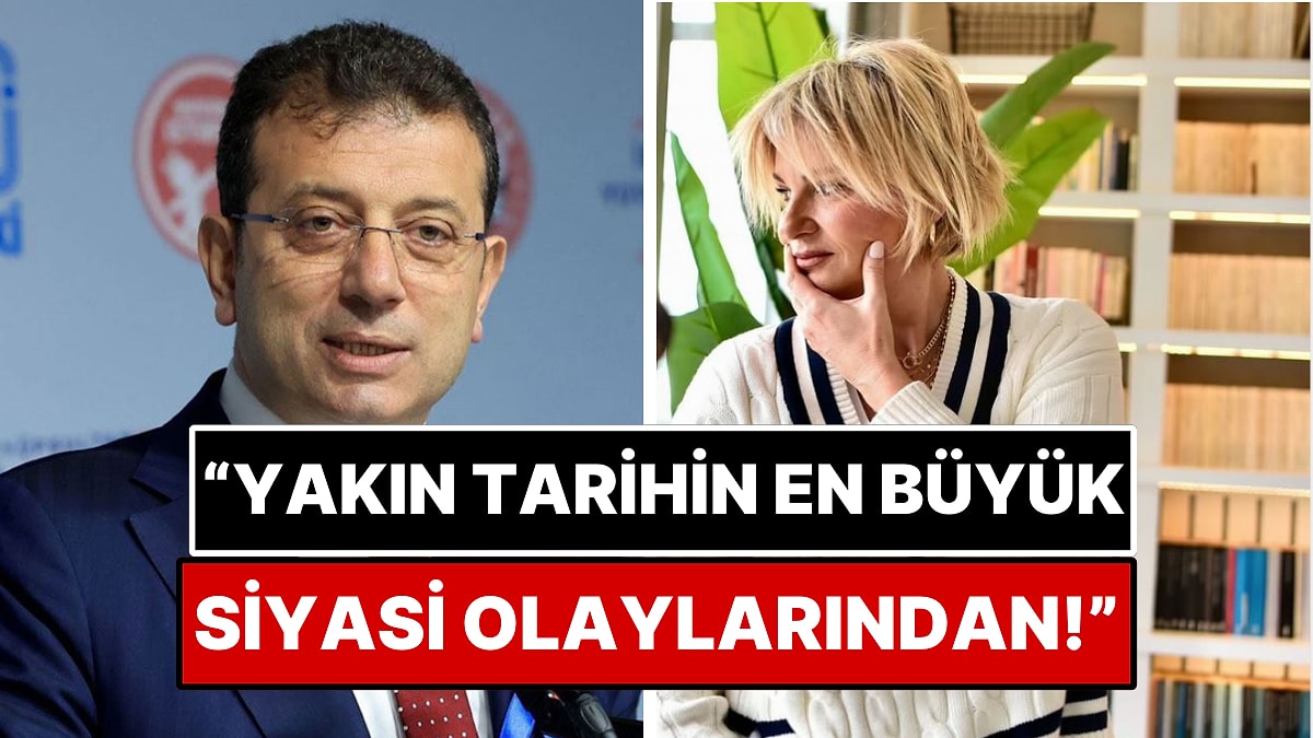 Ekrem İmamoğlu&apos;nun Gözaltına Alınmasının Ardından Ülkede Yaşananları Gazeteci Ayşe Arman Yorumladı!