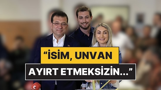 Ekrem İmamoğlu'nun Oğlu Selim İmamoğlu'ndan Açıklama: "Biz Hepimiz, Birbirimize Emanetiz!"