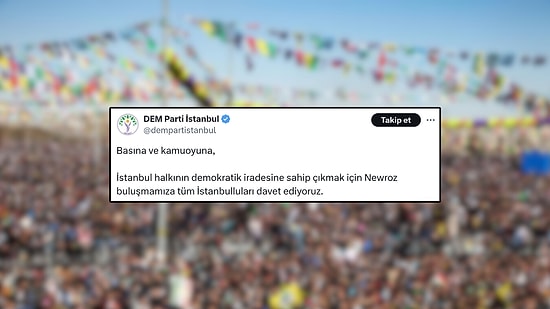 DEM Parti İstanbul'dan Nevruz Çağrısı