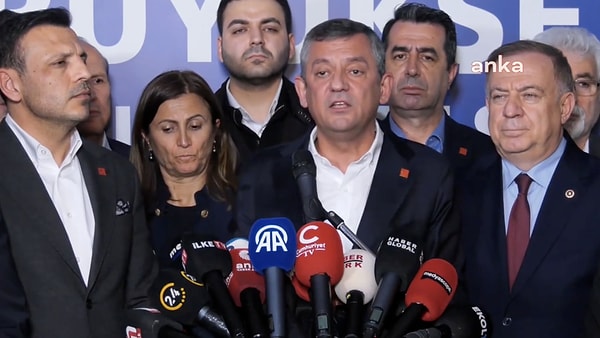 CHP Genel Başkanı Özgür Özel, Saraçhane'de konuştu: