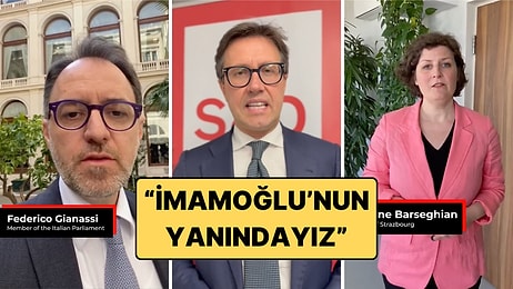 Avrupa Ülkelerinin Parlamento Üyelerinden Ekrem İmamoğlu'na Destek Videosu Geldi