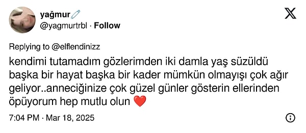 Kullanıcıların verdiği tepkiler de duygularımıza tercüman oldu.