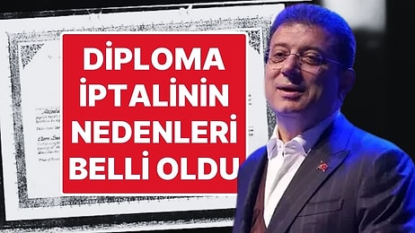 Ekrem İmamoğlu ve 27 Kişinin Diplomasının İptal Nedeni Belli Oldu: Ortalaması Düşük ve FF Notlar Var!