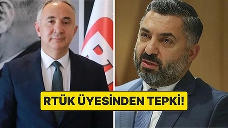 RTÜK Üyesinden RTÜK Başkanı Şahin'in Ekrem İmamoğlu Açıklamasına Tepki!