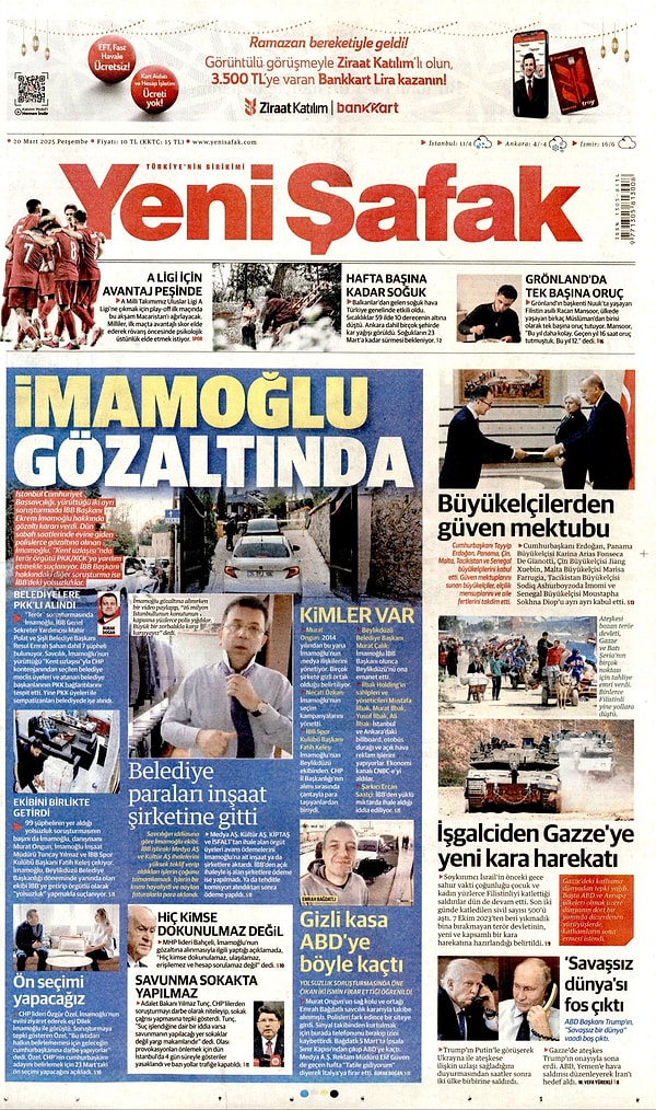 Yeni Şafak 👇