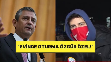 Bir Genç İmamoğlu’na Destek Yürüyüşlerinde Özgür Özel’e Sitem Etti: “Evinde Oturma, Ayağa Kalk”