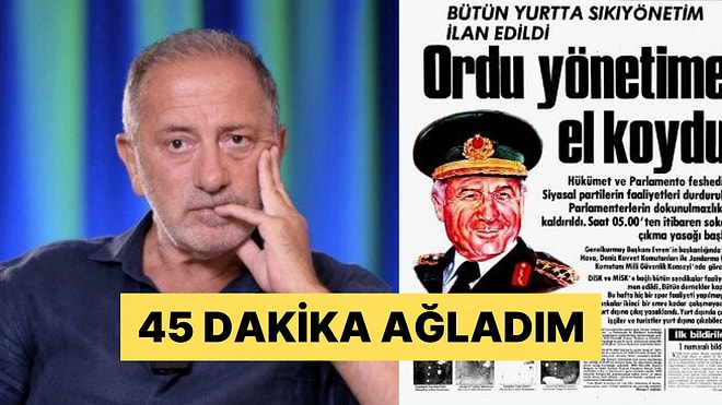 Fatih Altaylı'nın Son Gelişmeler Hakkında Yaşadıkları Gündem Oldu