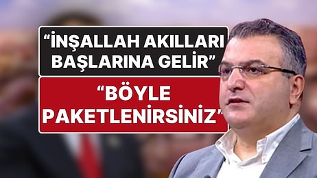 Cem Küçük: “Böyle Paketlenirsiniz, İnşallah Akılları Başlarına Gelmiştir”