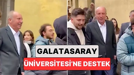 Muharrem İnce, Ekrem İmamoğlu İçin Protesto Yürüyüşü Düzenleyen Galatasaray Üniversitesi Öğrencilerine Katıldı