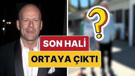 70 Yaşına Basan Dünyaca Ünlü Aktör Bruce Wills'in Doğum Gününde Son Hali Ortaya Çıktı