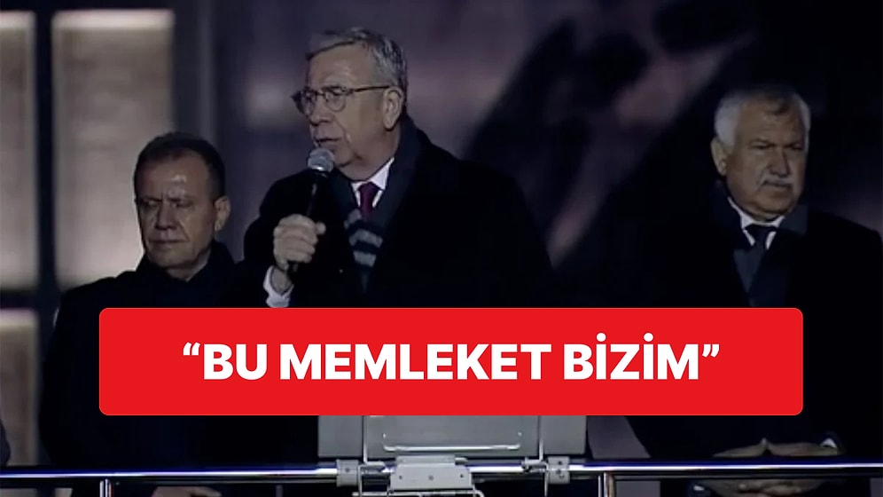 Mansur Yavaş, Nazım Hikmet Şiiriyle Halka Seslendi: "Bu Memleket Bizim"