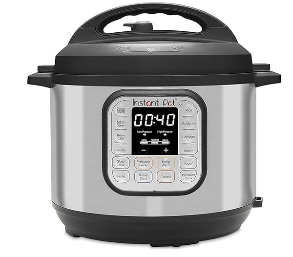 4. Instant Pot Duo 7'si 1 Arada Akıllı Pişirici, 5.7 L, Düdüklü Tencere