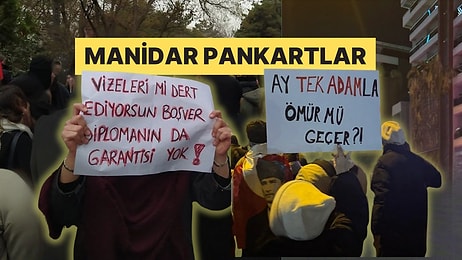 Ekrem İmamoğlu'na Destek Veren Halkın Açtığı Pankartlar