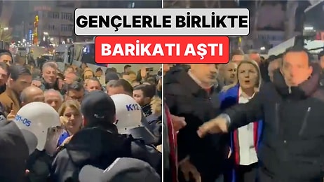 İzmit Belediye Başkanı Fatma Hürriyet Kaplan Gençlerle Birlikte Barikatı Aştı