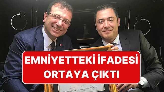 İBB Başkanı Ekrem İmamoğlu'nun Danışmanı Murat Ongun'un İfadesi Ortaya Çıktı