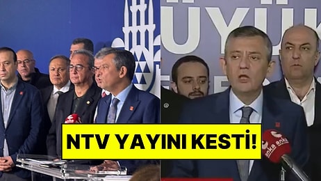 Özgür Özel’in TV Kanallarını Eleştirdiği Anlarda NTV’nin Canlı Yayını Kesmesi Dikkat Çekti