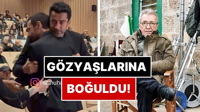 Kenan İmirzalıoğlu Vefat Eden Yönetmen Osman Sınav'ın Oğlu Yusuf Sınav'ı Gözyaşları İçinde Teselli Etti