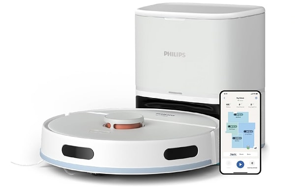 1. PHILIPS XU2100/20 Robot Süpürge- 2700 Pa Emiş