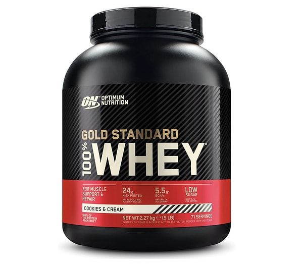 2. ON Optimum Nutrition 100% Whey Gold Standard Kurabiye ve Krema Aromalı 2.27kg 71 Servis