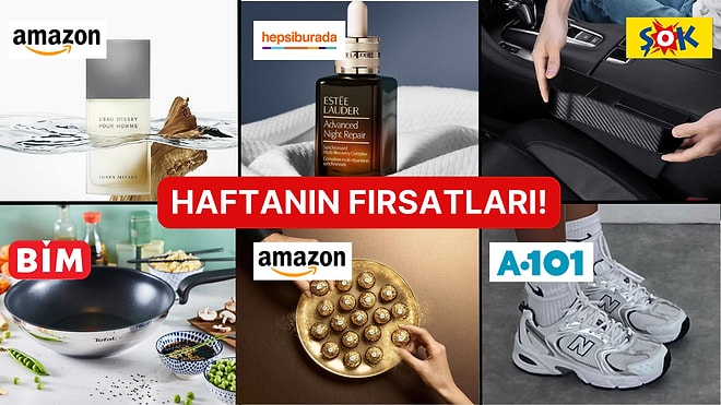 Haftanın Tüm İndirimleri Burada! Hepsiburada'dan Amazon'a Dikkat Çeken İndirimler ve Aktüel Katalogları