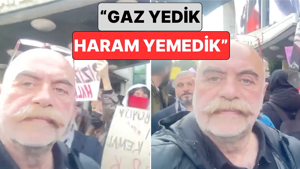 Yönetmen Ezel Akay Saraçhane&apos;deki Eylemden Video Paylaştı: "Gaz Yedik Haram Yemedik"