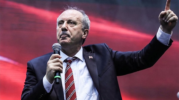 Muharrem İnce bu gece Saraçhane'de halka seslendi.