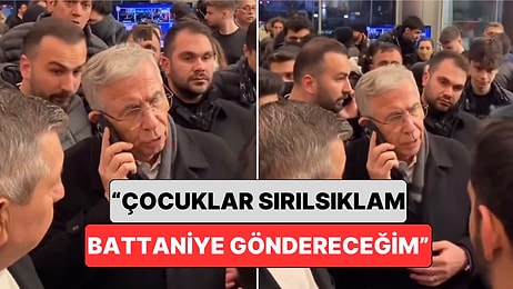 Ankara Büyükşehir Belediye Başkanı Mansur Yavaş'tan Protestolara Katılan Gençlere Jest