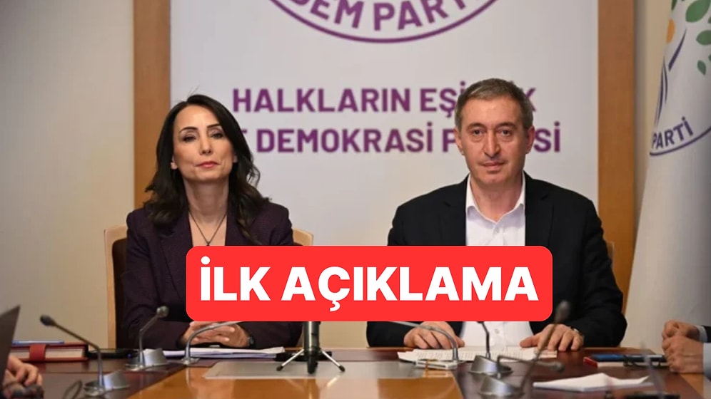 Ekrem İmamoğlu'nun Tutuklanmasının Ardından DEM Parti'den İlk Açıklama