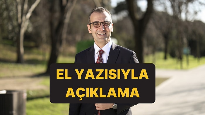 Tutuklanan Şişli Belediye Başkanı Resul Emrah Şahan, El Yazısıyla Yazdığı Açıklamayı Paylaştı