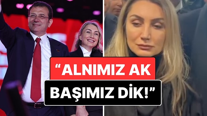 İBB Başkanı Ekrem İmamoğlu'nun Tutuklanması Sonrası Eşi Dilek İmamoğlu'ndan Açıklama Geldi!