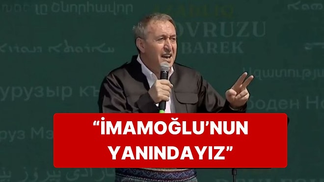 DEM Parti Eş Genel Başkanı Tuncer Bakırhan "İmamoğlu'nun Yanındayız" Dedi