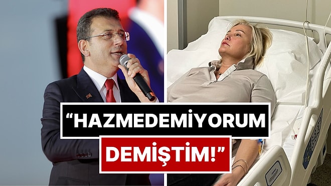 Berna Laçin, Ekrem İmamoğlu'nun Cezaevine Gönderilmesinin Ardından Hastanelik Oldu