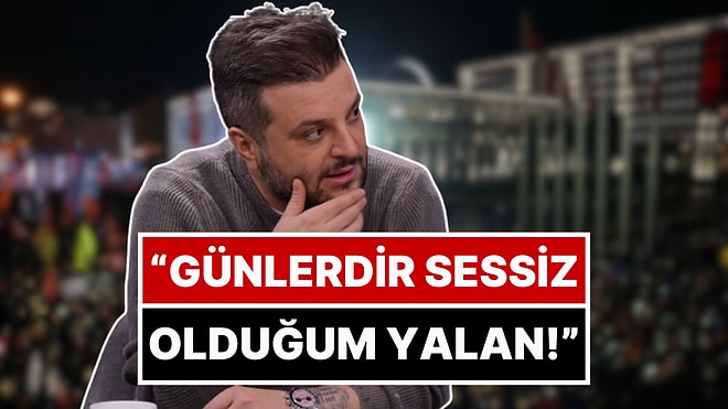 Candaş Tolga Işık'tan Sessizliğine Tepki Gösterenlere Yanıt: "Bizi Bir Avuç Tırsak Gibi Gösterenleri..."