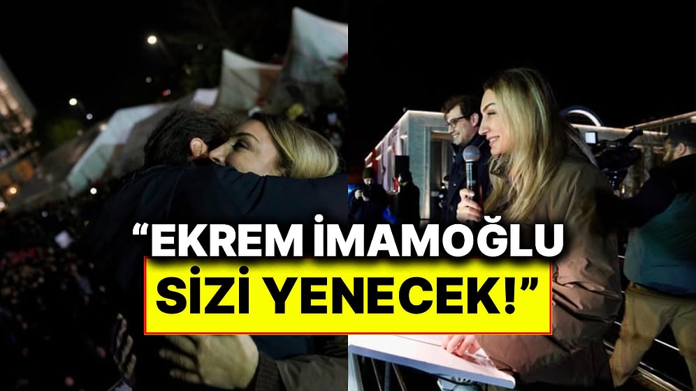 Dilek İmamoğlu Saraçhane’de Konuşma Yaptı: “Ekrem İmamoğlu Aday Olsa da Olmasa da Sizi Yenecek!”