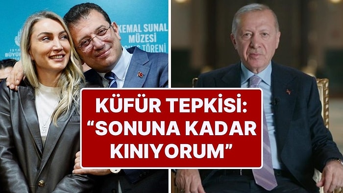 Cumhurbaşkanı Erdoğan ve Ailesine Küfür Edenlere Dilek ve Ekrem İmamoğlu Çiftinden Tepki