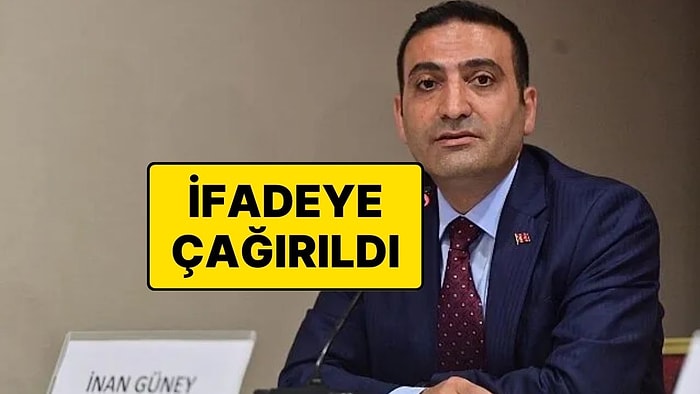 Beyoğlu Belediye Başkanı İnan Güney İfadeye Çağırıldı