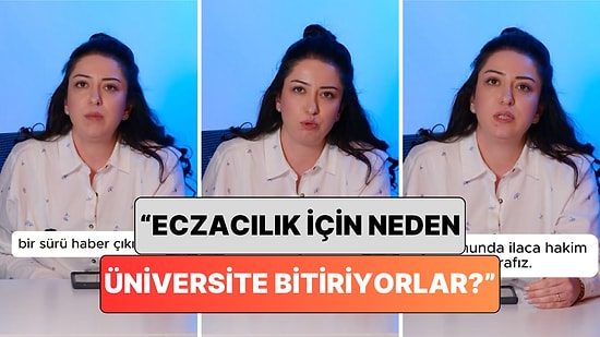 Bir Eczacı "Raftan İlaç Vermek İçin Neden Üniversite Okuyorsunuz?" Sorusunu Yanıtladı